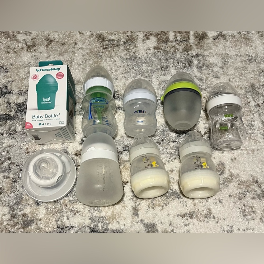 Baby bottle assortment